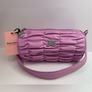 Juicy Couture Lavender Gathered Shoulder Bag